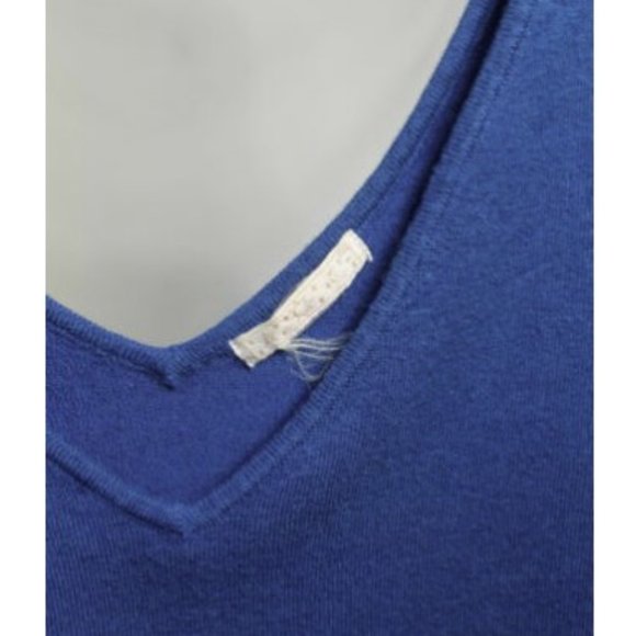 Star Sun Moon Blue Embroidered Sweater Boho, Sz S - Picture 4 of 4